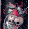 Coin Holder - Eight Ball Mafia Cherry Skulls Coin Holder - Eight Ball Mafia Cherry Skulls